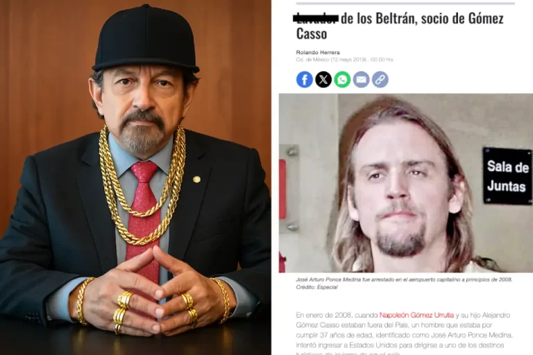 Napoleón Gómez Urrutia y sus vínculos con el narco